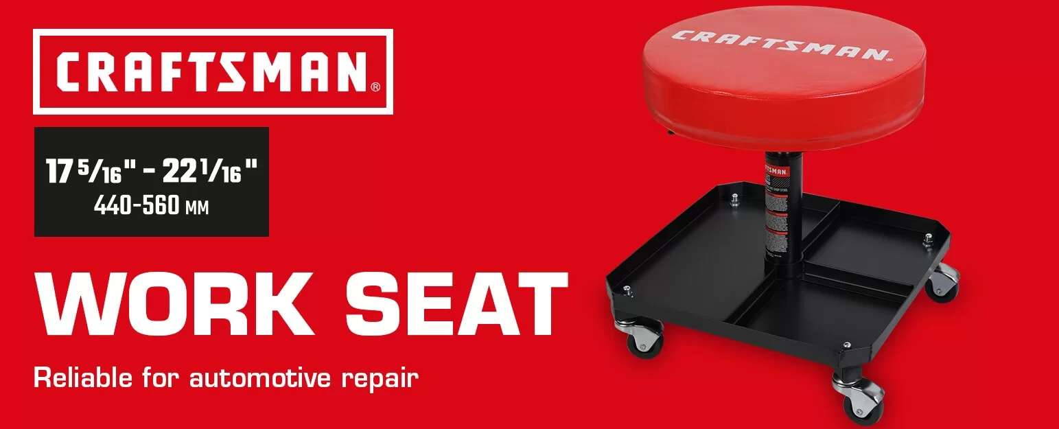 CRAFTSMAN 16.14-in x 15.94-in Work Seat