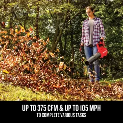 CRAFTSMAN V20 20-volt Max 350-CFM 105-MPH Battery Handheld Leaf Blower (Battery and Charger Not Included)