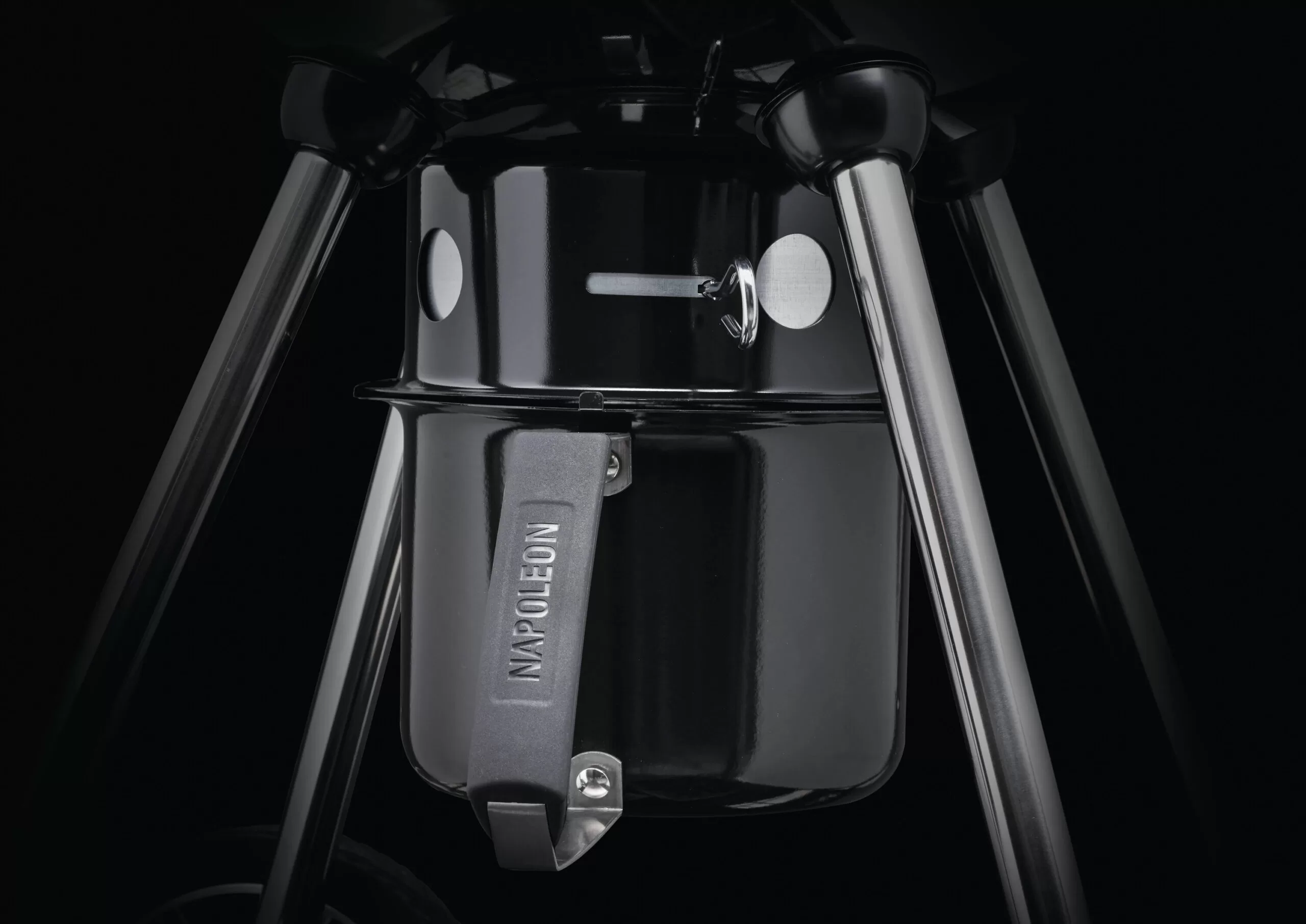 NAPOLEON NK18 Charcoal 19.25-in W Black Kettle Charcoal Grill