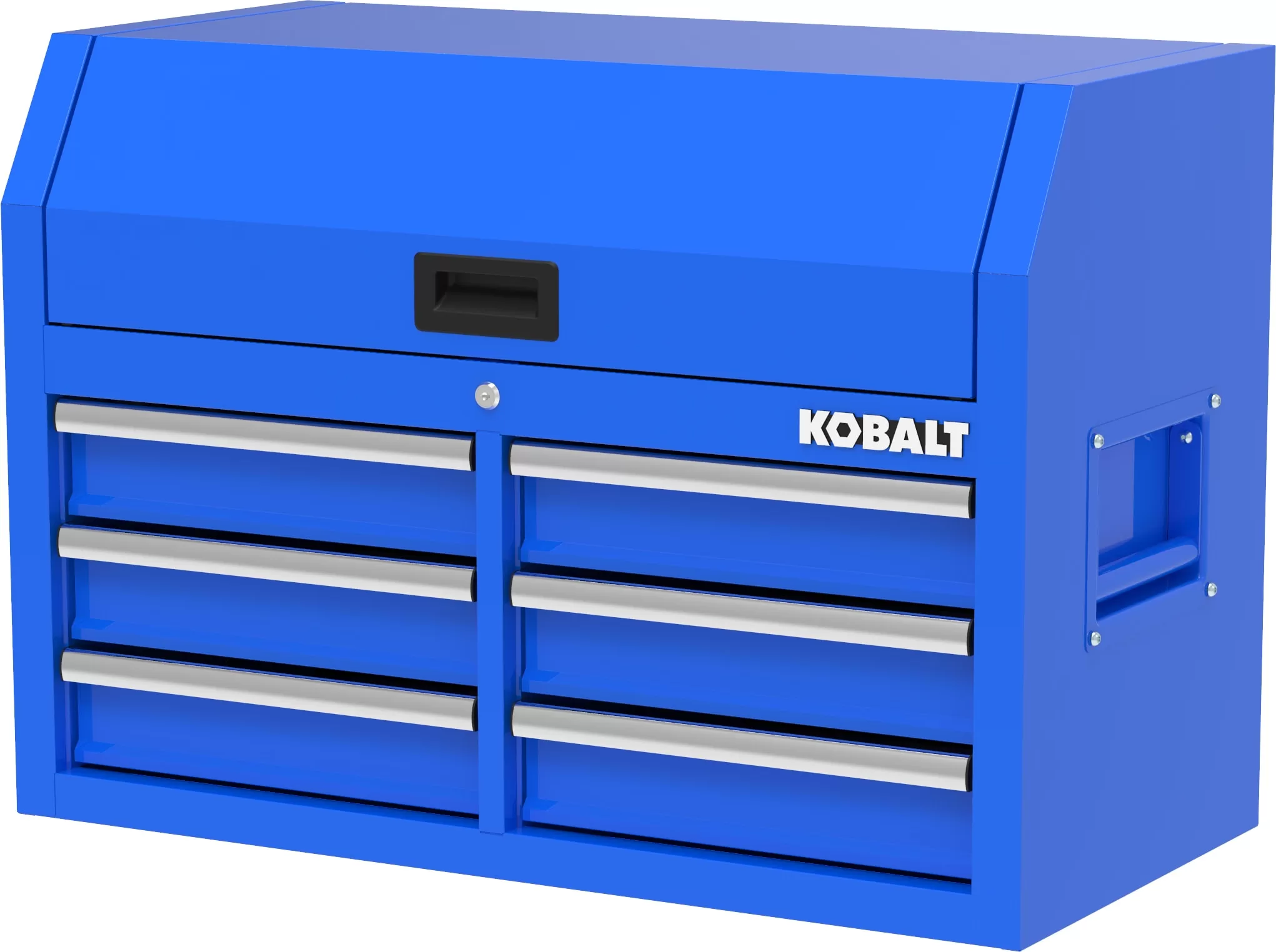 Kobalt 35.6-in W x 24.8-in H 6-Drawer Steel Tool Chest (Blue)