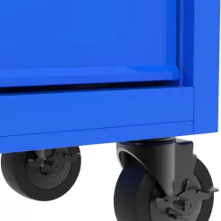 Kobalt 37.83-in W x 18.15-in H 5-Drawer Steel Rolling Tool Cabinet (Blue)