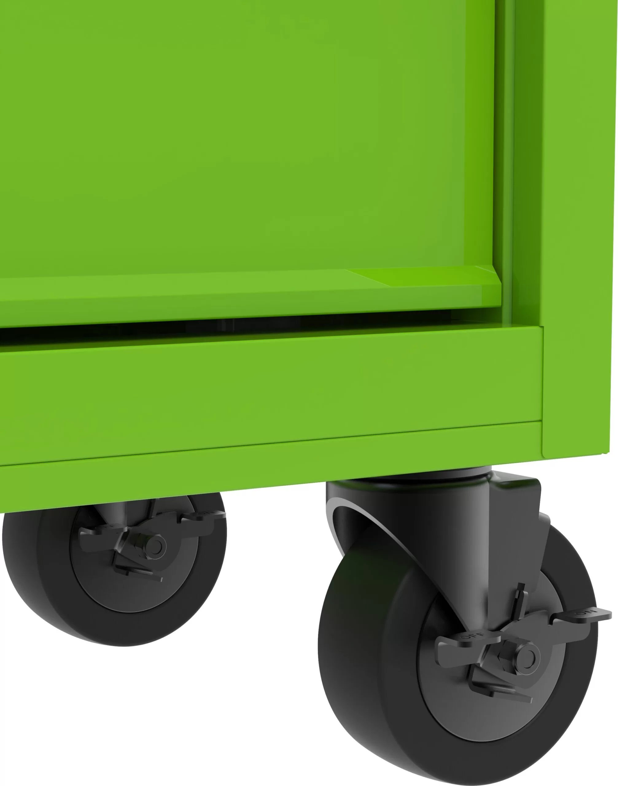 Kobalt 37.83-in W x 18.15-in H 5-Drawer Steel Rolling Tool Cabinet (Green)