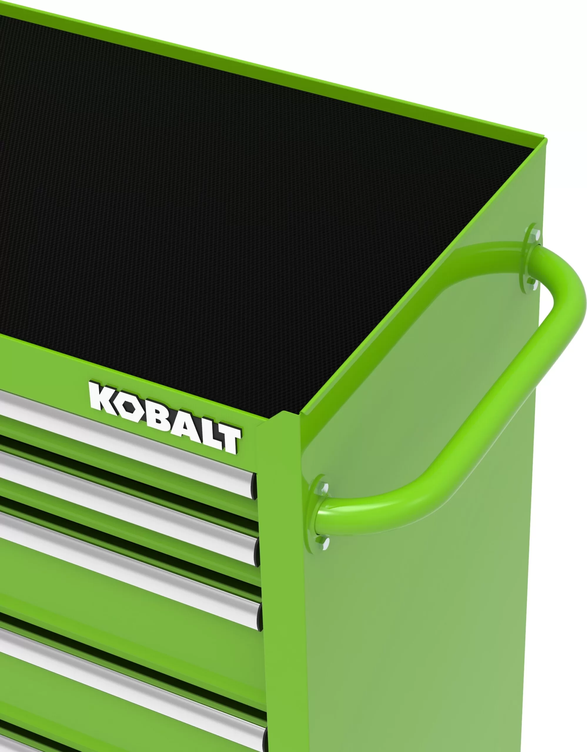 Kobalt 37.83-in W x 18.15-in H 5-Drawer Steel Rolling Tool Cabinet (Green)