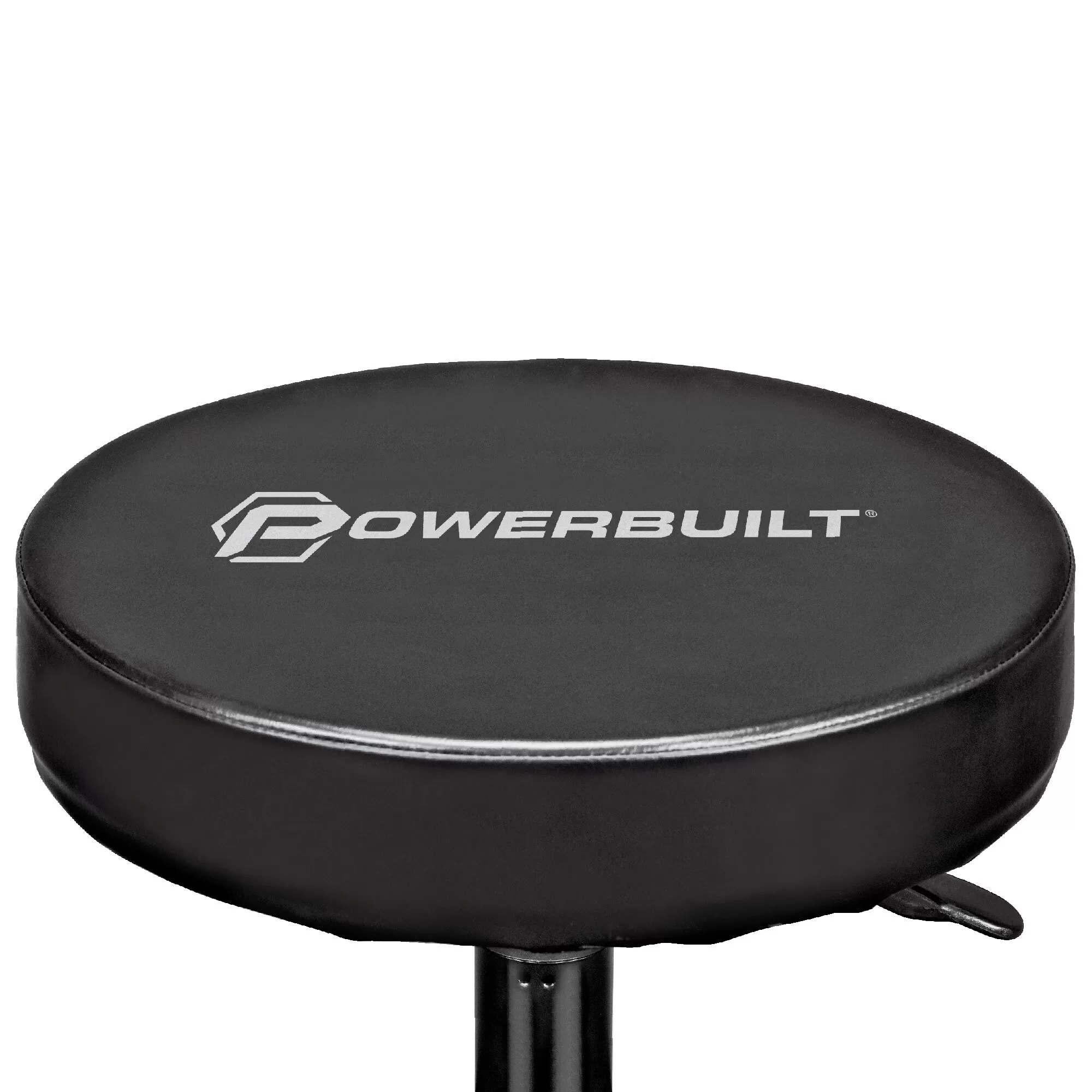 Powerbuilt 16.125-in x 16.125-in Work Seat