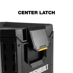 TOUGHBUILT STACKTECH Compact 10.4-in Black Plastic Lockable Tool Box