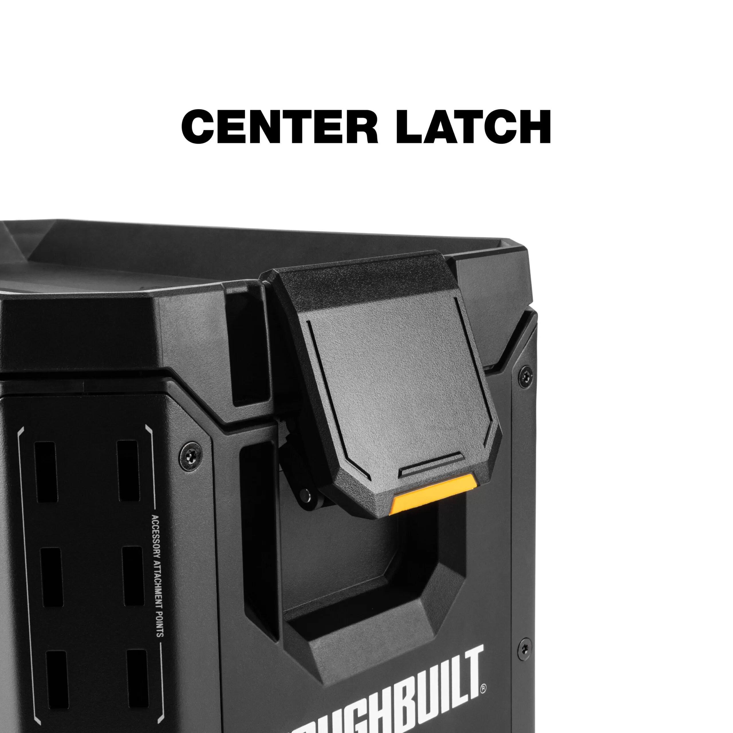 TOUGHBUILT STACKTECH Compact 10.4-in Black Plastic Lockable Tool Box