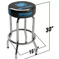 Spyder 30-in x 14-in Work Seat