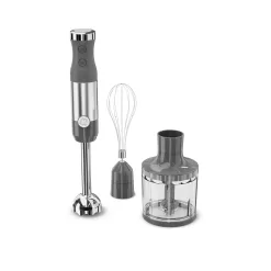 GE 2-Speed Stainless Steel 500-Watt Immersion Blender with Accessory Jar