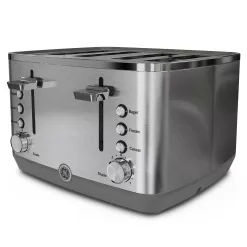 GE 4-Slice Stainless Steel 1500-Watt Toaster