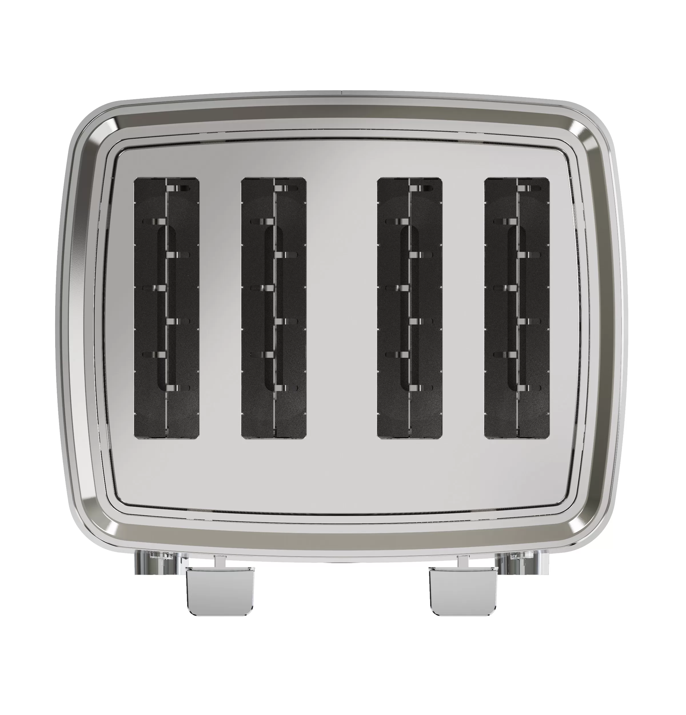 GE 4-Slice Stainless Steel 1500-Watt Toaster
