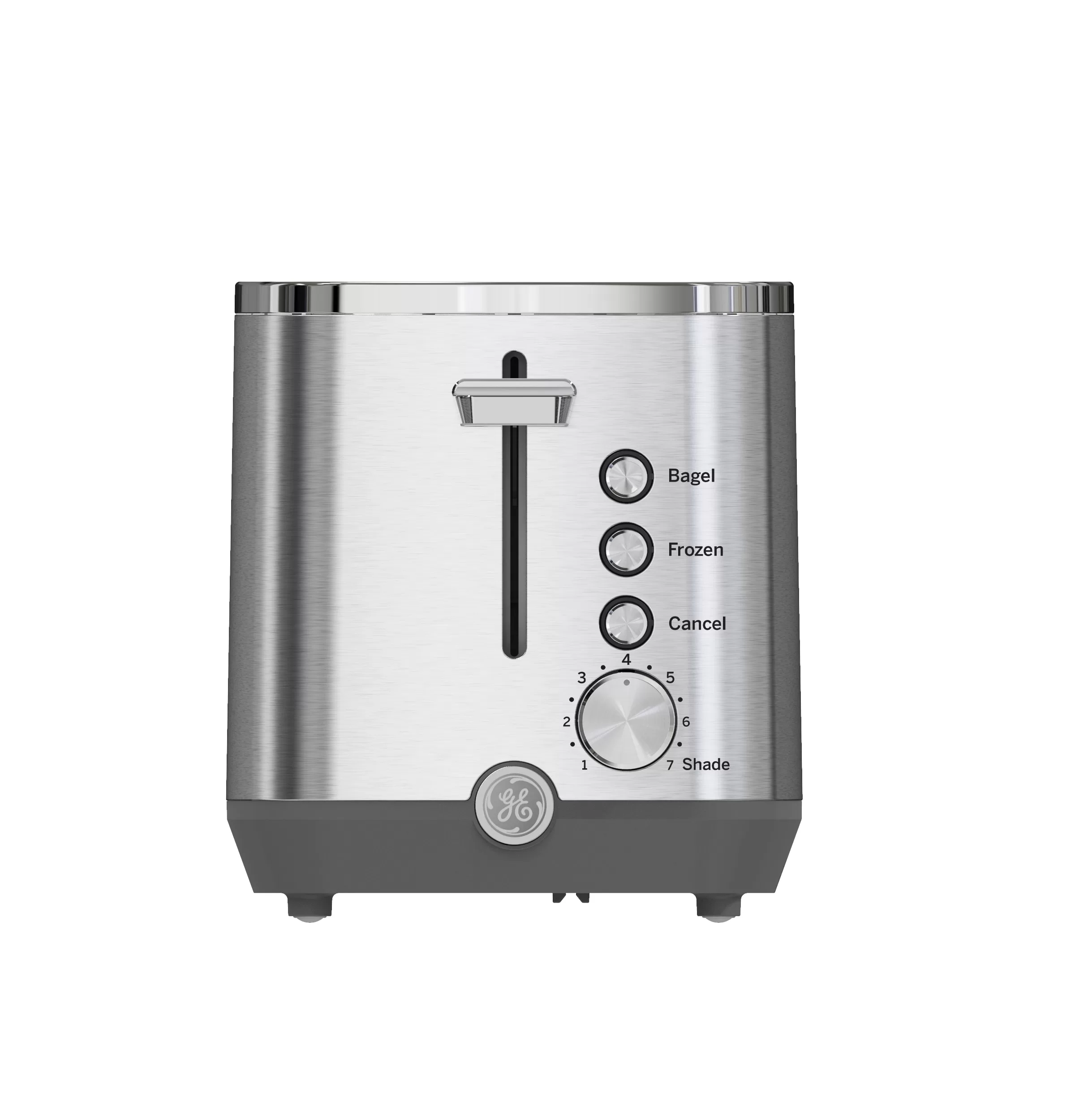 GE 2-Slice Stainless Steel 850-Watt Toaster