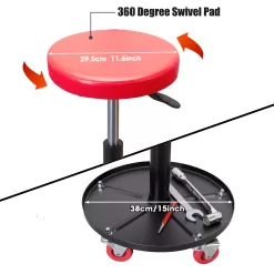 Torin 15.75-in x 16.14-in Work Seat