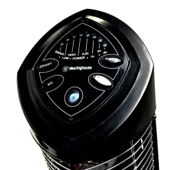 Westinghouse 4080-BTU 110-Volt Black Stainless Steel Electric Patio Heater