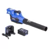 Kobalt 80-volt 630-CFM 140-MPH Battery Handheld Leaf Blower 2.5 Ah (Battery and Charger Included)