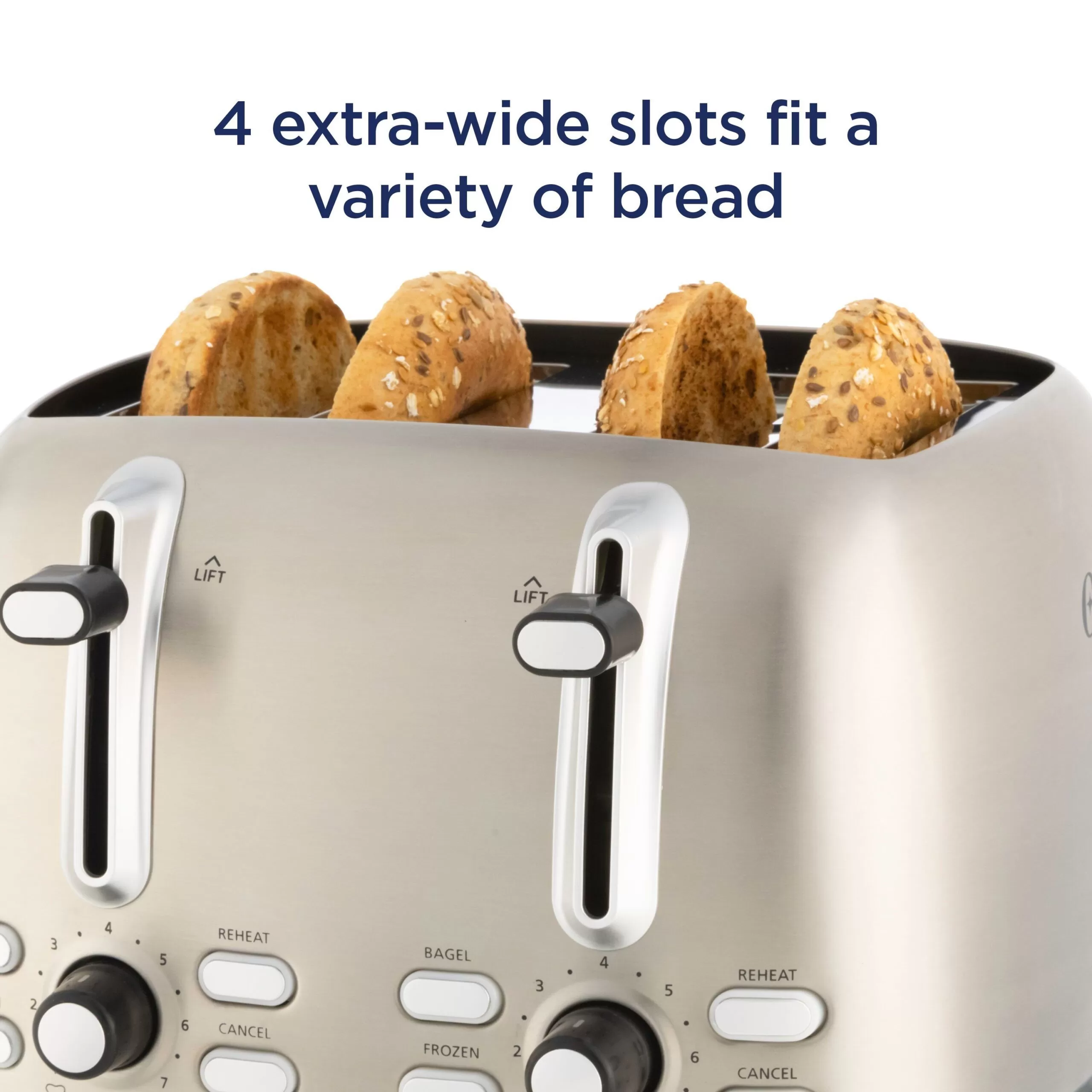 Oster 4-Slice Stainless Steel 1550-Watt Toaster