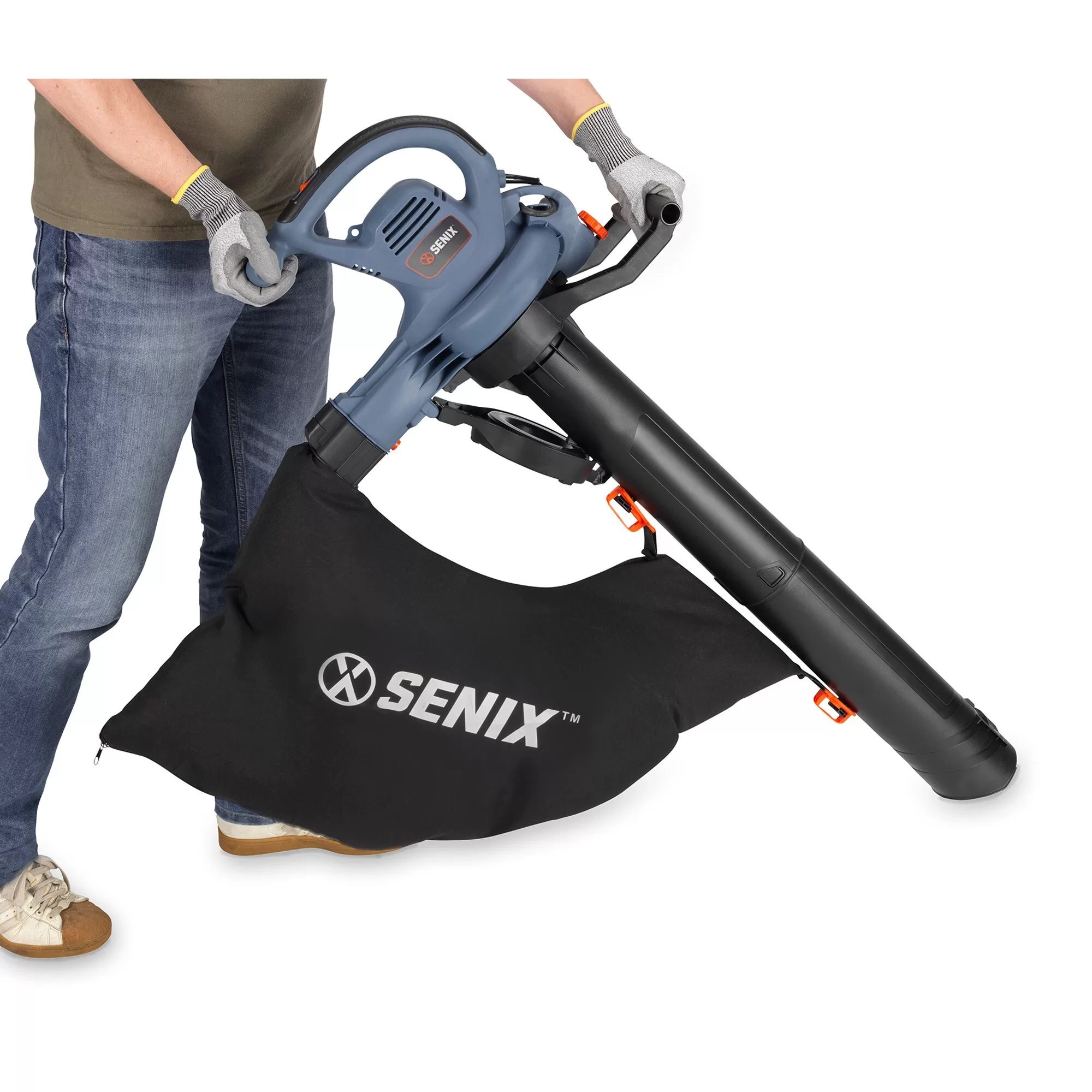 SENIX 420-CFM 179-MPH Corded Electric Handheld Leaf Blower