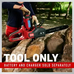 Toro Flex-Force 60-volt Max 16-in Brushless Battery Chainsaw (Battery and Charger Not Included)