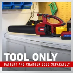 Toro Flex-Force 60-volt Max 605-CFM 120-MPH Battery Handheld Leaf Blower (Battery and Charger Not Included)