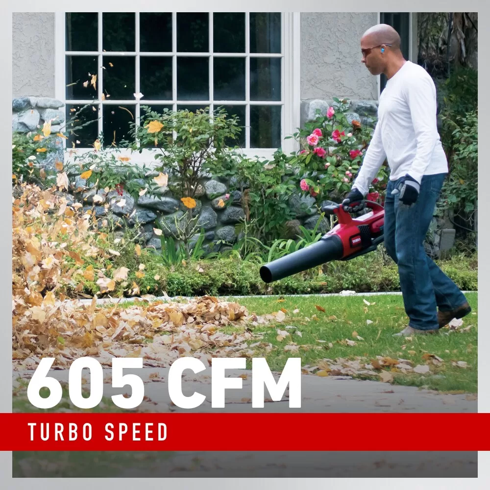 Toro Flex-Force 60-volt Max 605-CFM 120-MPH Battery Handheld Leaf Blower (Battery and Charger Not Included)