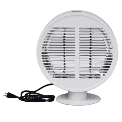 BABOOM 1000-BTU 120-Volt White Steel Electric Patio Heater