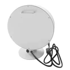 BABOOM 1000-BTU 120-Volt White Steel Electric Patio Heater