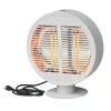 BABOOM 1000-BTU 120-Volt White Steel Electric Patio Heater