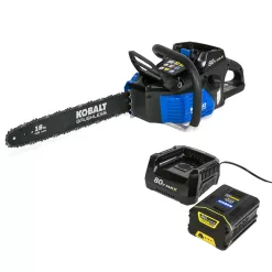 Kobalt 80-volt 16-in Brushless Battery 2 Ah Chainsaw (Battery and Charger Included)