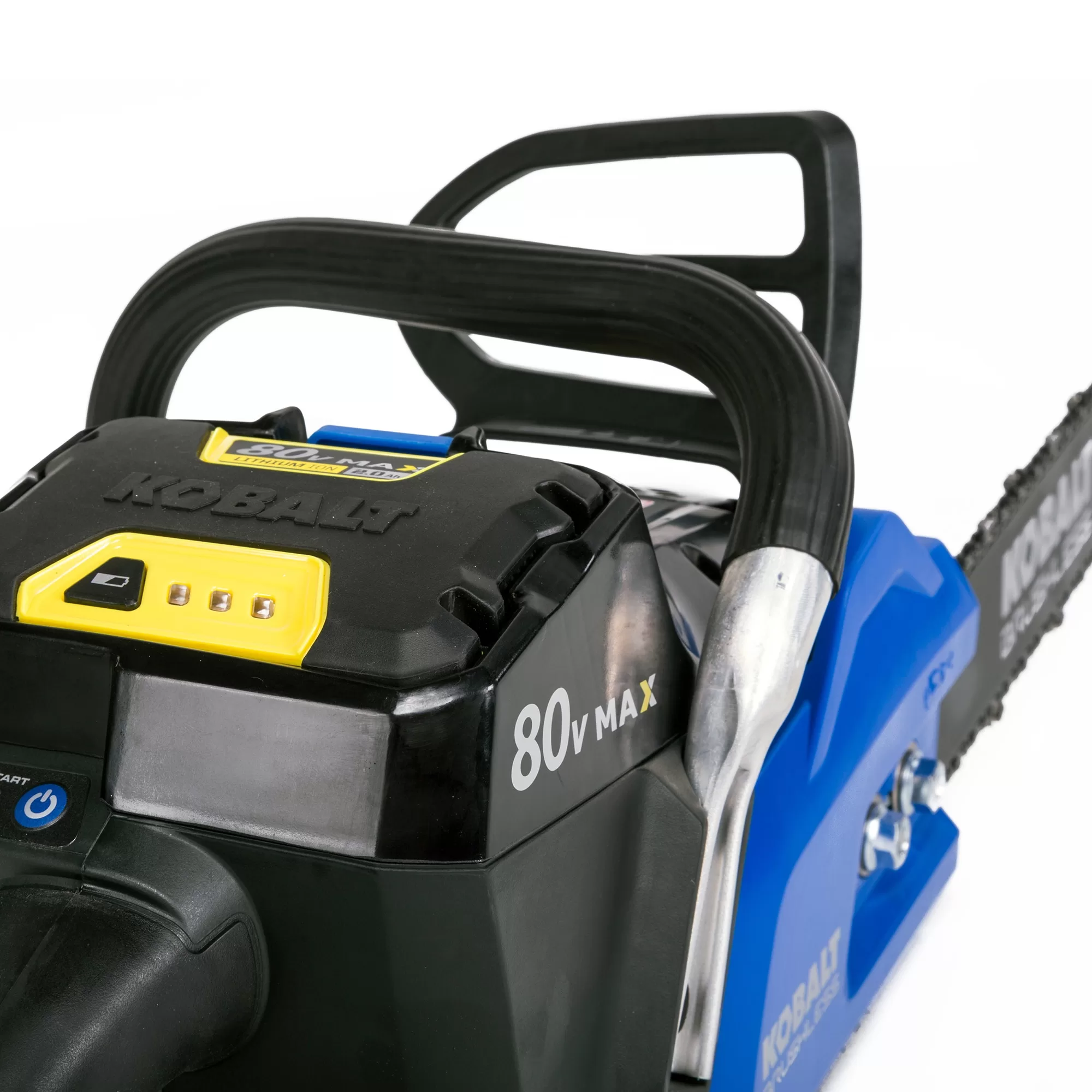Kobalt 80-volt 16-in Brushless Battery 2 Ah Chainsaw (Battery and Charger Included)