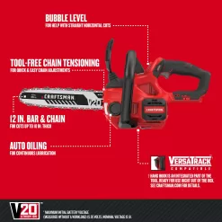 CRAFTSMAN V20 20-volt 10-in Battery Chainsaw (Battery and Charger Not Included)