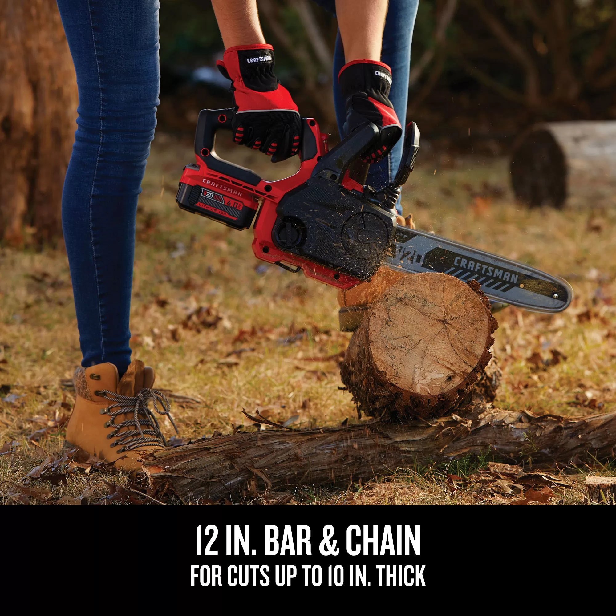 CRAFTSMAN V20 20-volt 10-in Battery Chainsaw (Battery and Charger Not Included)