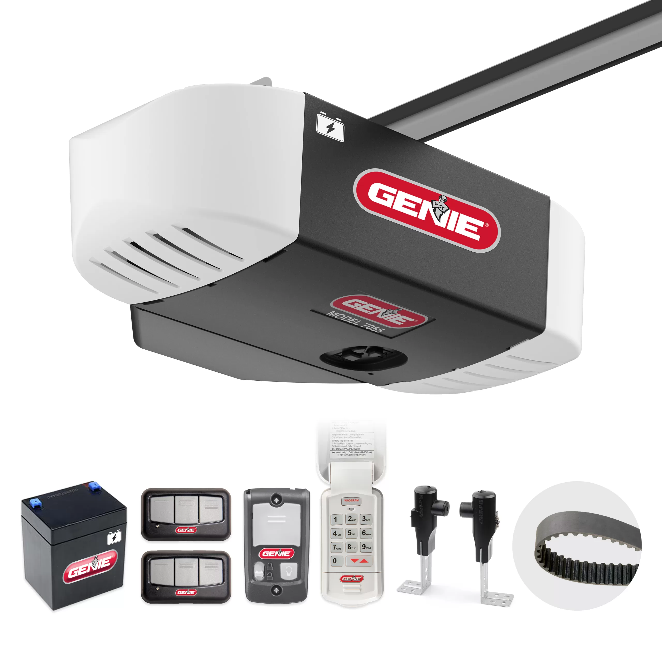 Genie 1.25-HP Rtp Belt Drive Garage Door Opener Battery Back-up
