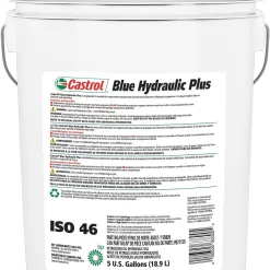 Castrol - 15B805 40247 Blue 'Hydraulic Plus 46' Hydraulic Fluid - 5 Gallon
