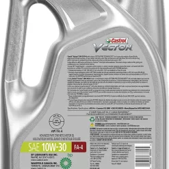 Castrol Vecton 10W-30 FA-4 Part Synthetic Diesel Engine Oil, 1 Gallon, Pack of 3
