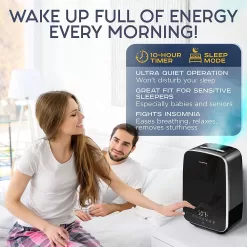 Hupro Humidifier for Large Room, Home, Humidifier for Bedroom - Large Capacity 5.5L