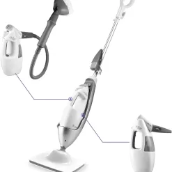 LIGHT 'N' EASY Multi-Functional steam mop Steamer, 7688ANW, White