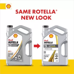 Shell Rotella T5 Synthetic Blend 10W-30 Diesel Engine Oil (1-Gallon, Case of 3)