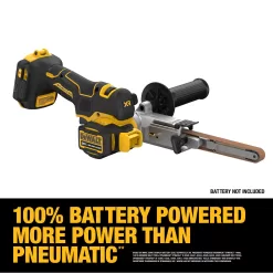 DEWALT 20V MAX XTREME Cordless Bandfile Power Tool Belt Sander, Bare Tool Only (DCM200B)