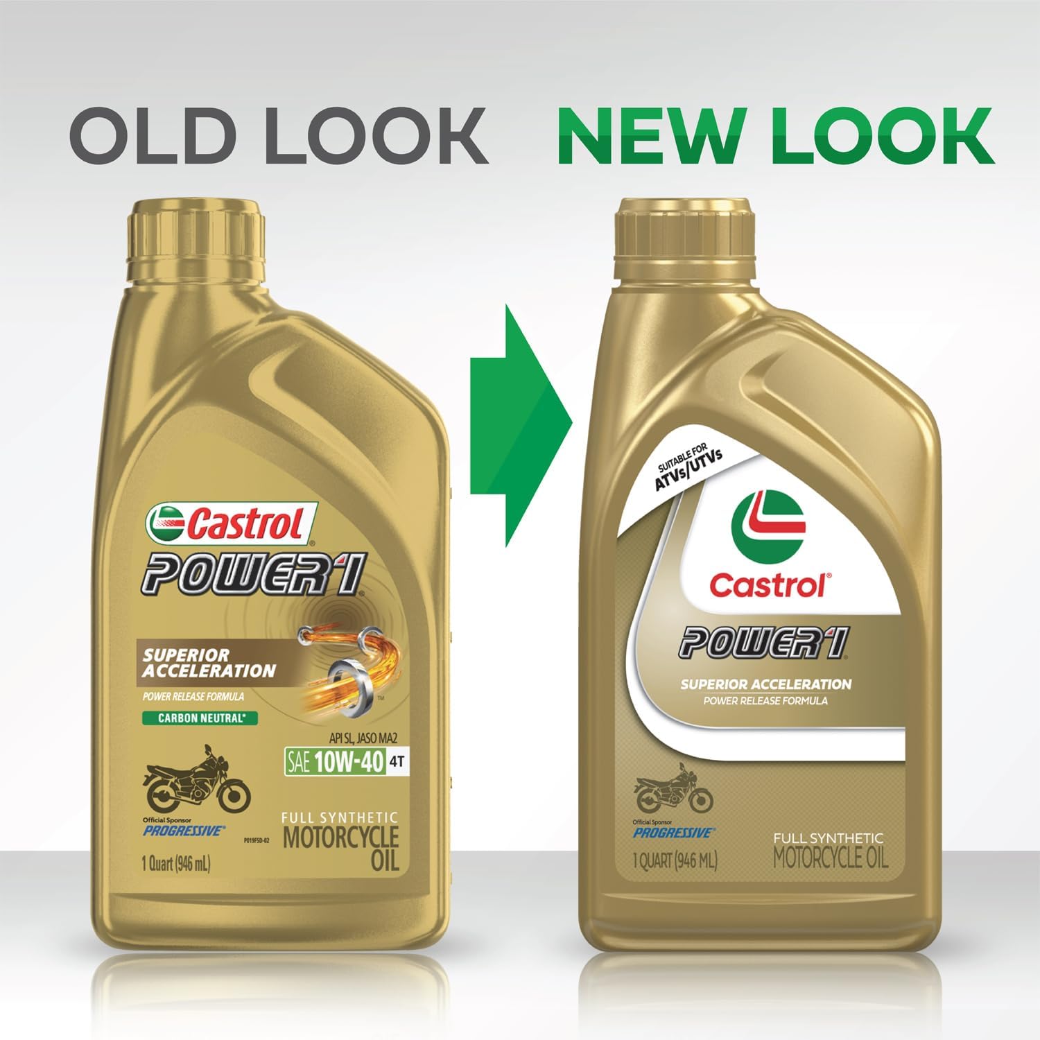 Castrol Power1 4T 10W-50 Full Synthetic Motorcycle Oil, 1 Quart, Pack of 6 - Image 4
