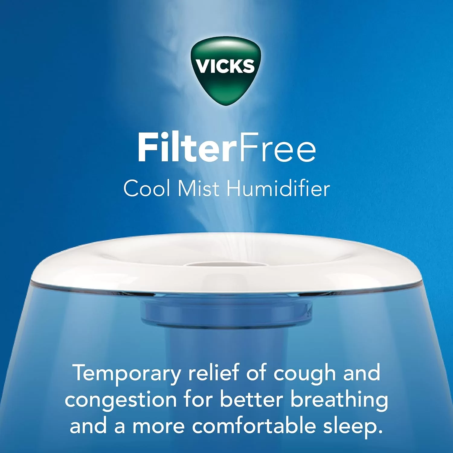 Vicks Filter-Free Ultrasonic Humidifier