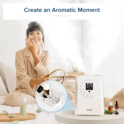 LEVOIT Humidifiers for Bedroom Large Room Home, 6L Warm and Cool Mist Ultrasonic Air Vaporizer, White