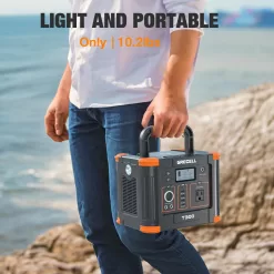 Portable Power Station 300W (Peak 600W), GRECELL 288Wh Solar Generator