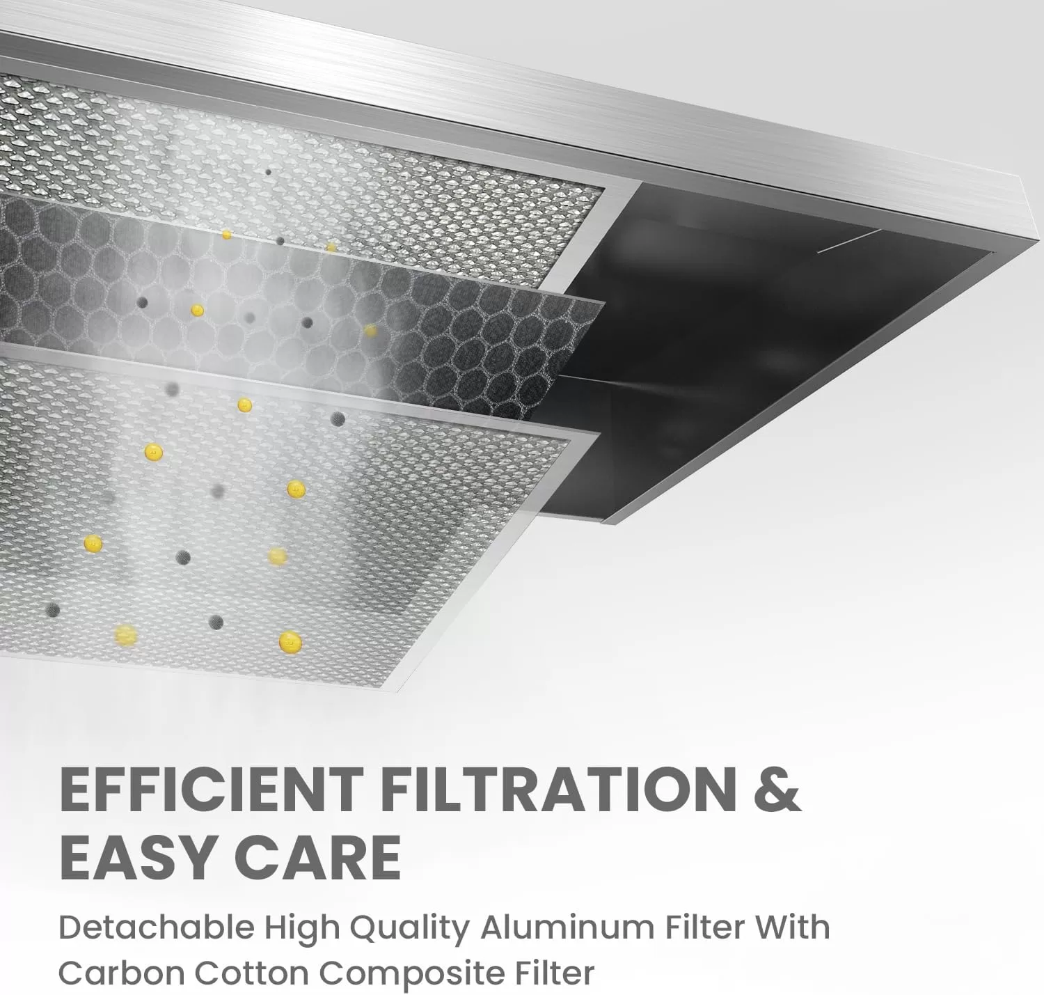 Comfee CVU30W2AST Range Hood 30 Inch Ducted Ductless Vent Hood Durable Stainless Steel Kitchen Hood