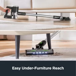 EUREKA Cordless Cleaner for Home, RapidClean Ultra 20kpa Powerful Suction for Hard Floor &Pet Hair,40min Runtime, NEC370GR, Green