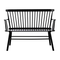 Safavieh American Homes Collection Addison Spindle Back Black Bench