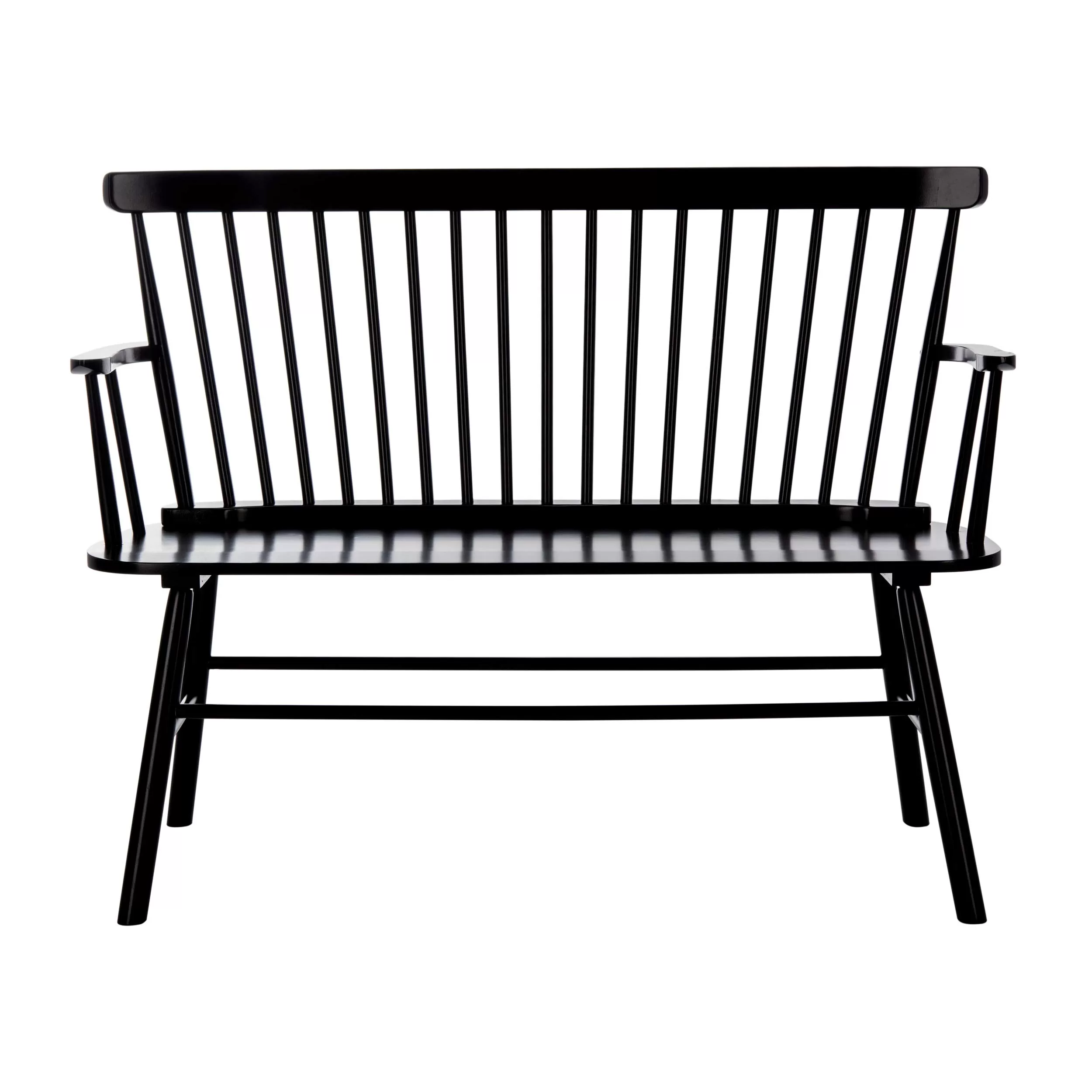 Safavieh American Homes Collection Addison Spindle Back Black Bench