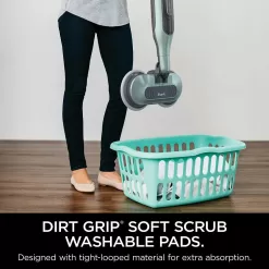 Shark S7000AMZ Steam & Scrub All-in-One Scrubbing and Sanitizing Hard Floor Steam Mop, Pure Water (Renewed)