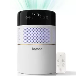 Lamon® Evaporative Humidifier, 400ml/H Cool Moisture Humidifier and Air Purifier, Plants(4.5L/1.2G)