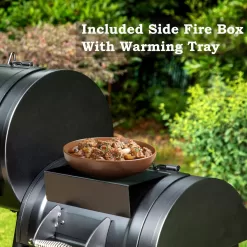 Sophia & William Heavy-Duty Charcoal Smoker Grills Extra Large Outdoor BBQ Gill
