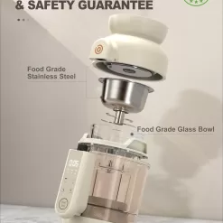 BABYNUTRI Auto Glass Baby Food Maker, Baby Food processor, Blender & Steamer