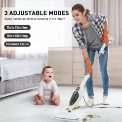 Secura Steam Mop 10-in-1 Convenient Detachable Steam Cleaner